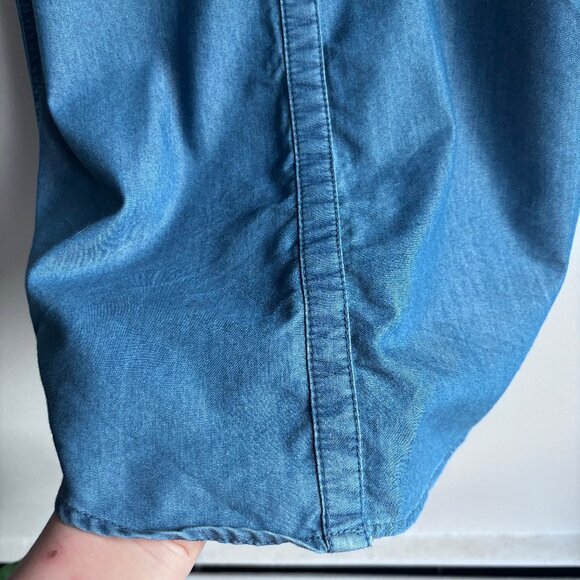 Levi's Chambray Button-Up Mini Dress - Girls L (12-13 yrs) - Picture 13 of 13